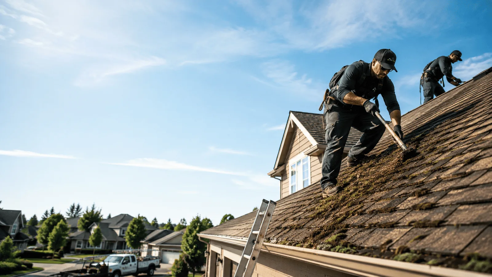 Roof Moss Removal in Broadwater, NE near me